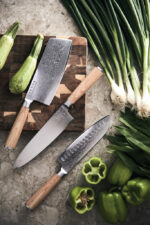 VINGA Hattasan Damascus Santoku knife - Image 4