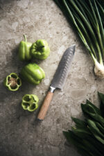VINGA Hattasan Damascus Santoku knife - Image 5