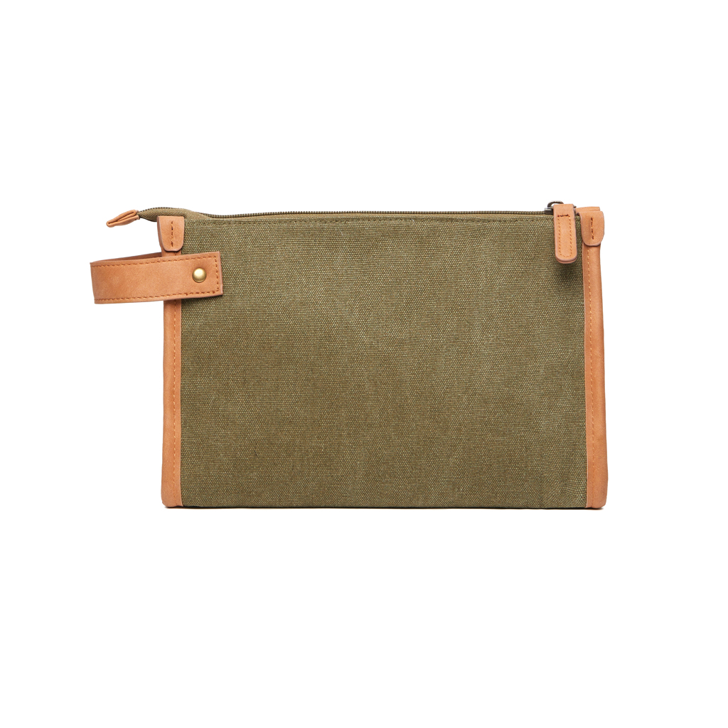522418__B_1__f36d71647c72440096bbf7dd1c710a32 VINGA Bosler GRS recycled canvas toiletry bag - Image 1