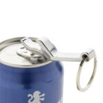 RCS recycled zinc alloy bottle opener keychain - Image 3