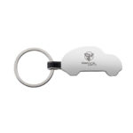 RCS recycled zinc alloy car keyring - Image 4