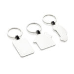 RCS recycled zinc alloy car keyring - Image 5