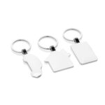 RCS recycled zinc alloy car keyring - Image 6