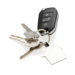 RCS recycled zinc alloy house keyring - Image 2