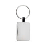 RCS recycled zinc alloy rectangle keyring - Image 3