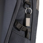 Luxury PU keychain RCS recycled zinc alloy - Image 3