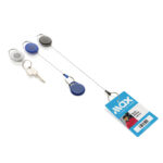 RCS recycled ABS roller clip keychain - Image 6