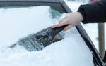 Polard RCS certified recycled plastic 3-in-1 ice scraper - Image 4