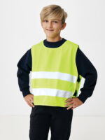 GRS recycled PET high-visibility safety vest 7-12 years - Image 2
