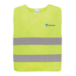 GRS recycled PET high-visibility safety vest 7-12 years - Image 9