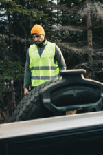 GRS recycled PET high-visibility safety vest - Image 10