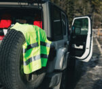 GRS recycled PET high-visibility safety vest - Image 11