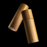 Ukiyo bamboo salt and pepper mill set - Image 3