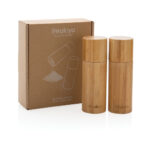 Ukiyo bamboo salt and pepper mill set - Image 2