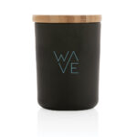 Ukiyo deluxe scented candle with bamboo lid - Image 9