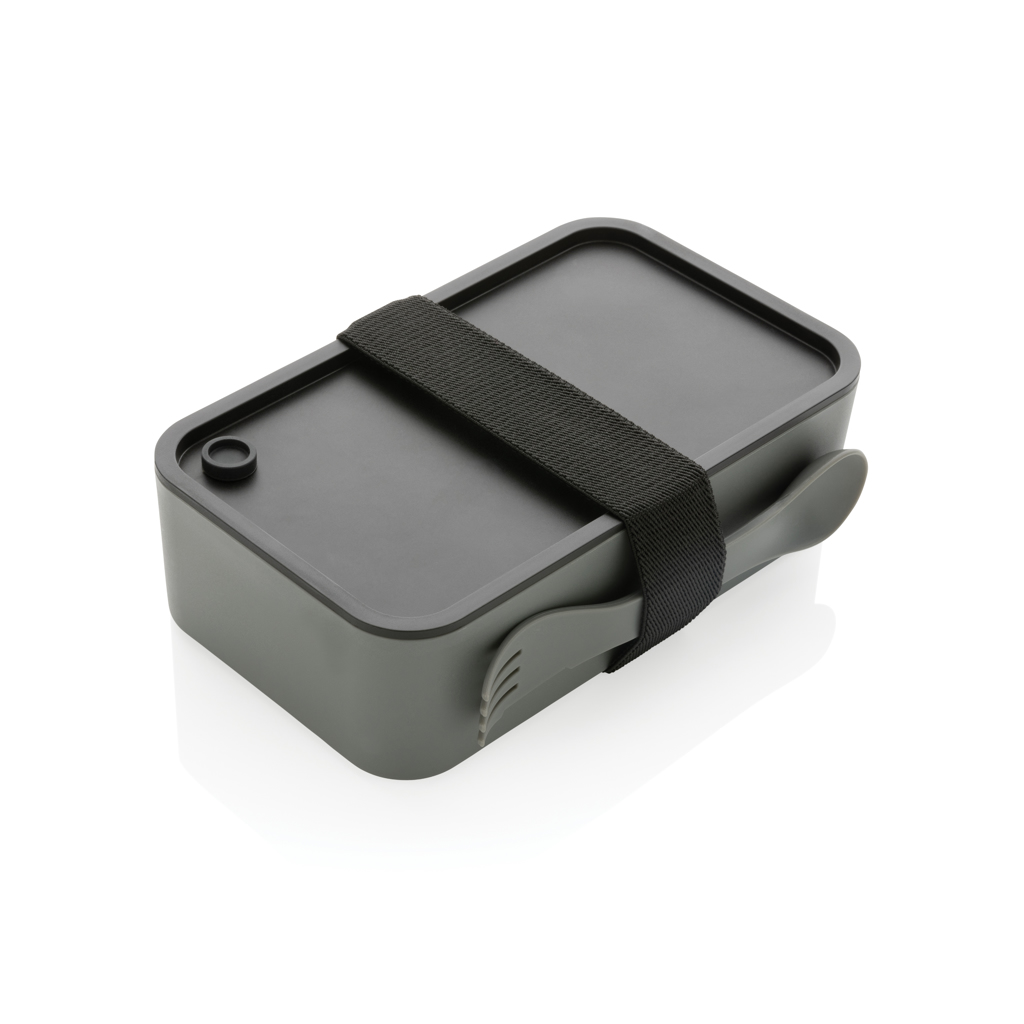 P269.052__B_1__28d583b32e9449f0a0a749a2c0265c96 PP lunch box with spork - Image 1