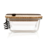 Glass lunchbox with bamboo lid - Image 7