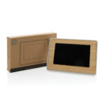 Utah RCS recycled plastic and bamboo LED clock - Image 6