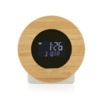 Utah RCS rplastic and bamboo LCD desk clock - Image 2