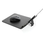 Swiss Peak RCS recycled PU 10W wireless charging mousepad - Image 5