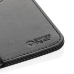 Swiss Peak RCS recycled PU 10W wireless charging mousepad - Image 6