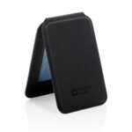 Magstand RCS recycled PU magnetic phone wallet with stand - Image 6