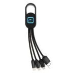 4-in-1 cable with carabiner clip - Image 5