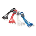 4-in-1 cable with carabiner clip - Image 6