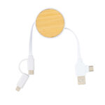 RCS recycled plastic Ontario 6-in-1 retractable cable - Image 4