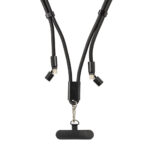 LoopAmp RCS RPET adjustable 160 cm phone cord with 60W cable - Image 8