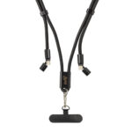 LoopAmp RCS RPET adjustable 160 cm phone cord with 60W cable - Image 14