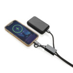 Terra RCS recycled PET phone cord with 60W dual charge cable - Image 9