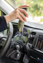 RCS recycled plastic 10W wireless charging car holder - Image 2
