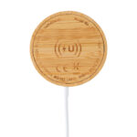 10W bamboo magnetic wireless charger - Image 6