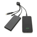 Terra RCS recycled aluminium 6-in-1 charging cable - Image 3