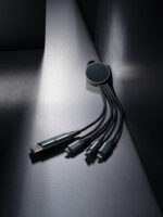 Terra RCS recycled aluminium 6-in-1 charging cable - Image 5