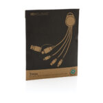 Terra RCS recycled aluminium 6-in-1 charging cable - Image 7