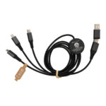 Terra 60W RCS recycled aluminium 120cm 6-in-1 cable - Image 4