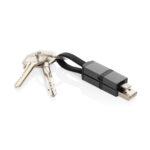 Terra recycled aluminium 4 in 1 60W fast charging cable - Image 3