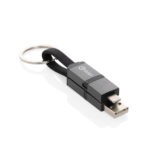 Terra recycled aluminium 4 in 1 60W fast charging cable - Image 5