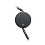 Terra RCS recycled aluminium retractable 240W 2-in-1 cable - Image 6