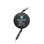 Terra RCS recycled aluminium retractable 240W 2-in-1 cable - Image 7