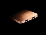 Bamboo 5W wireless charger with USB - Image 7