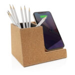 Cork pen holder and 5W wireless charger - Image 2