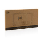 Bamboo desk organiser 10W wireless charger - Image 6