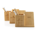 Calgary bamboo 10W wireless charger - Image 8