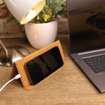 10W wireless charging cork mousepad and stand - Image 7