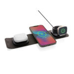 Swiss Peak RCS rplastic 3-in-1 wireless 15W travel charger - Image 2