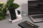 Joltz RCS recycled plastic dual 15W charger with iWatch slot - Image 3