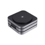 Terra RCS recycled aluminium foldable 3 in 1 15W charger - Image 3